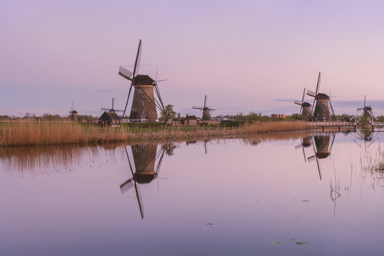 Holland Landscape with Windmills