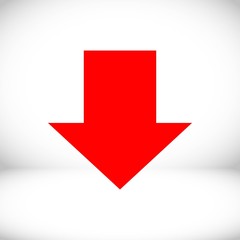 download icon stock vector illustration flat design