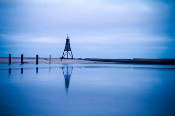 North Sea Kugelbake Cuxhafen