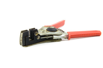 Tool Wire Stripper isolated on white background