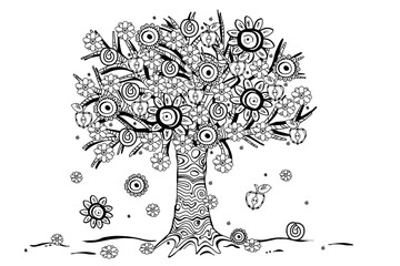 Es schneit Blüten ...