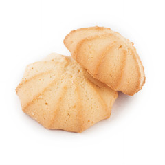 shortbread isolated on white
