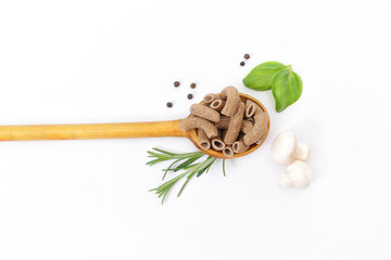 Healthy organic  food background with various vegetables ingredi