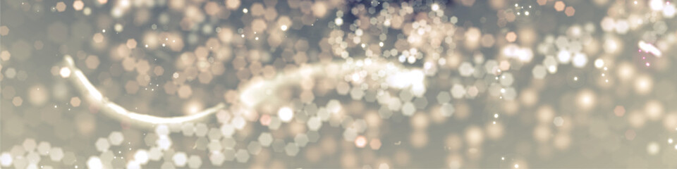 Elegant abstract background with bokeh defocused lights.