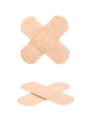 Adhesive bandage sticking plaster