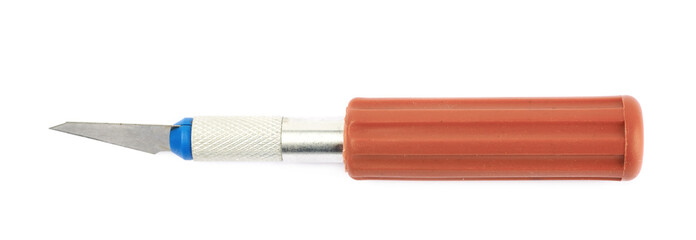 Chisel knife isolated