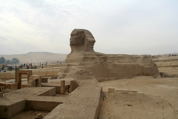 The Great Pyramids on The Giza Plateau