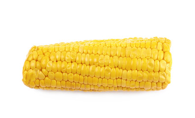 Single corncob isolated
