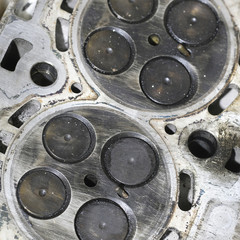 Car engine cylinder head