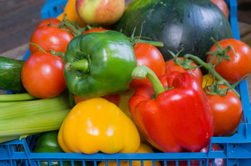 Fruit ready for outside party