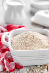 Wholemeal flour