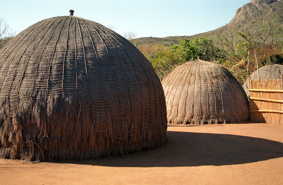 Swazi village, Swaziland