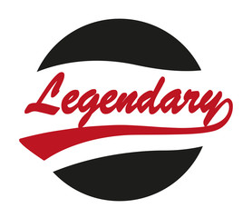 Legendary Caligraphy Design