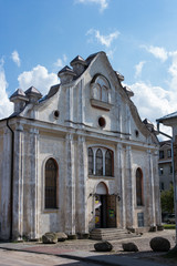 Fototapeta na wymiar Biała Synagoga w Sejnach