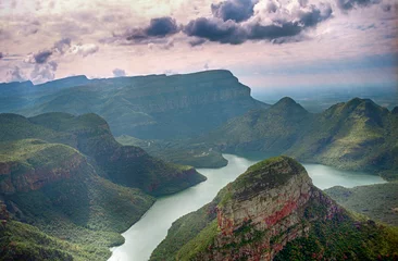 Photo sur Plexiglas Canyon Blyde Canyon, réserve naturelle de Blyde River, République sud-africaine