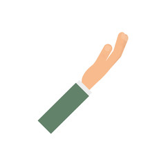 Hand gesture sign icon vector illustration graphic design