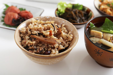 おいしそうな和風朝食

