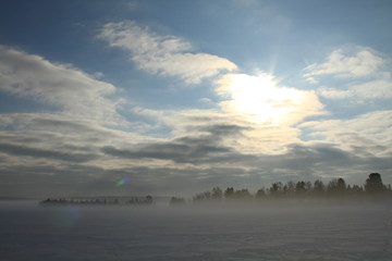 Winterlandschaft, Skandinavien, Norwegen, Schweden, Finnland, Island