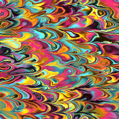 Continuous  marbling paper pattern  