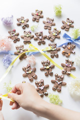 ベアーチョコレートクッキー