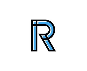 R logo letter