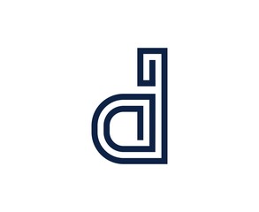D logo letter