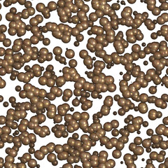 Continuous molecular pattern  
