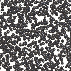 Continuous molecular pattern  