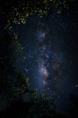 Fototapeta na wymiar Night of Milky way