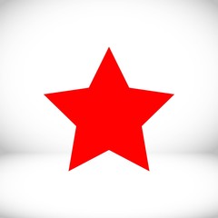 star icon stock vector illustration flat design