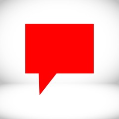 Speech Bubbles Icon. Chat pictogram icon stock vector illustration