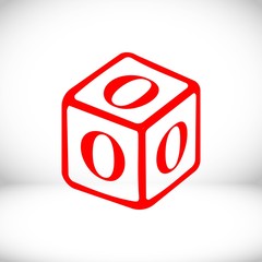 toys icon stock vector illustration flat design