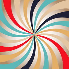 Retro Backgrounds with strips - vector illustration
