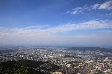 皿倉山から見た風景