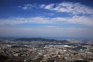 皿倉山から見た風景