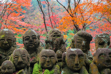 京都　おたぎ念仏寺の紅葉