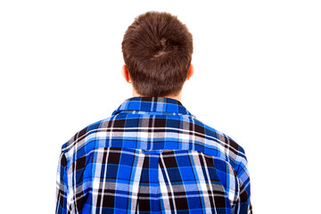 Man Rear View
