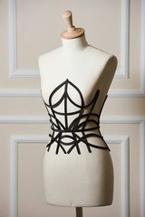 Female mannequin in creative studio