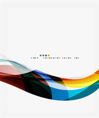 Modern creative curve background with copy space