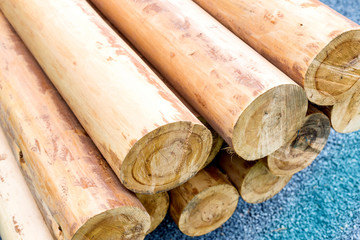 piles of log