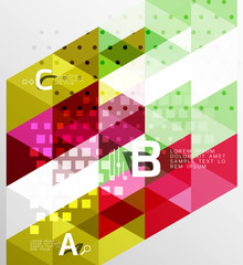 Vector abstract background