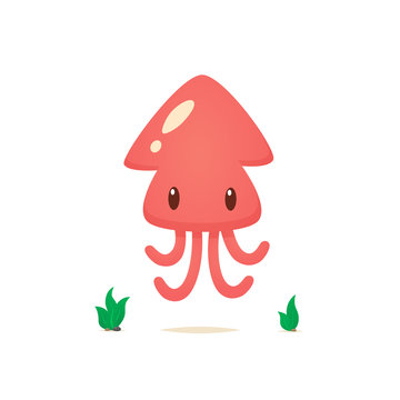 Squid vector isolated