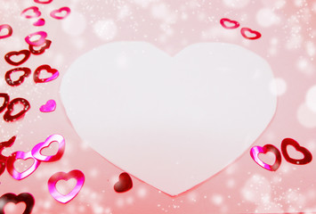 greeting card valentine's day love holiday concept background