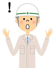 現場監督 びっくり