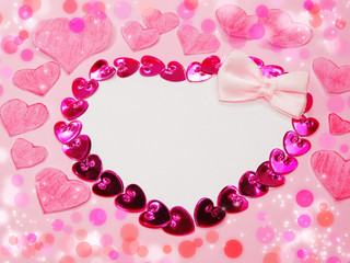 greeting card valentine's day love holiday concept background