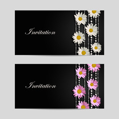 Set of horizontal banners