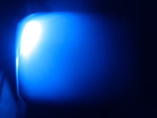 Television blue screen abstraction background