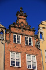 Fototapeta na wymiar façade à Gdansk