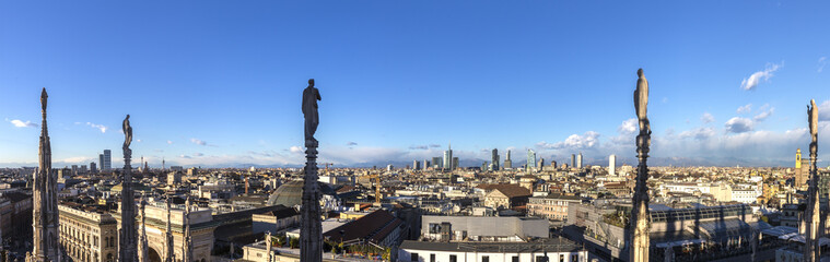 Obraz premium Interior of famous Milan Cathedral - Duomo