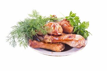 Chargrilled chicken leg